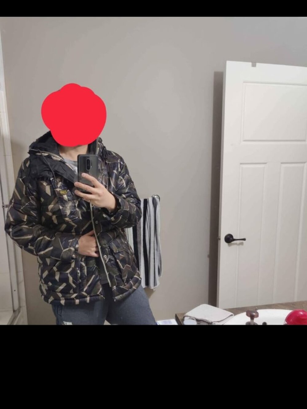Gstar Camo bomber jacket (L)